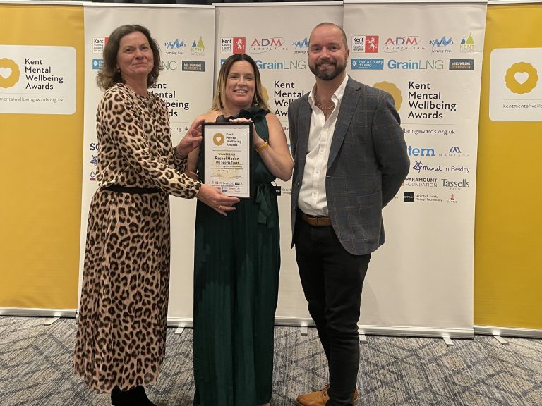 Rachel Haden Wins Youth Project Award at the Kent Mental Wellbeing Awards 2025